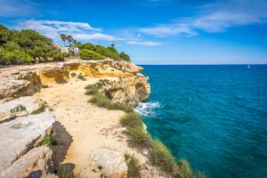 Route entlang des Cami Ronda vom Campingplatz Clara